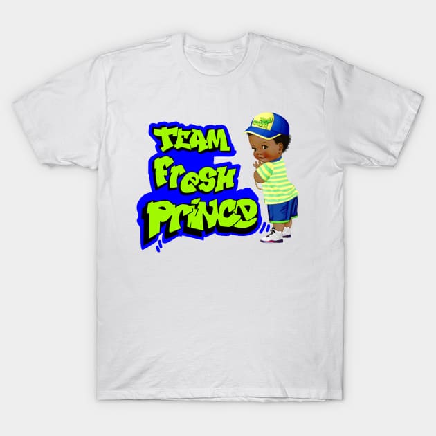 team fresh prince T-Shirt by GreyMoonStudio